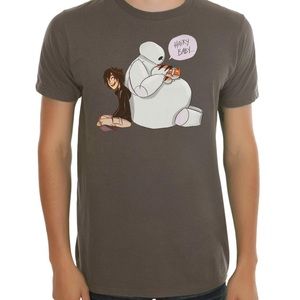 Hot Topic Baymax Hairy Baby T Shirt